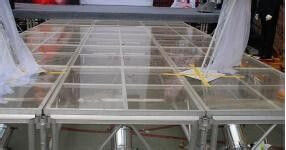 Porcellana La piattaforma acrilica quadrata di vetro della fase antiscorrimento per anche fornitore