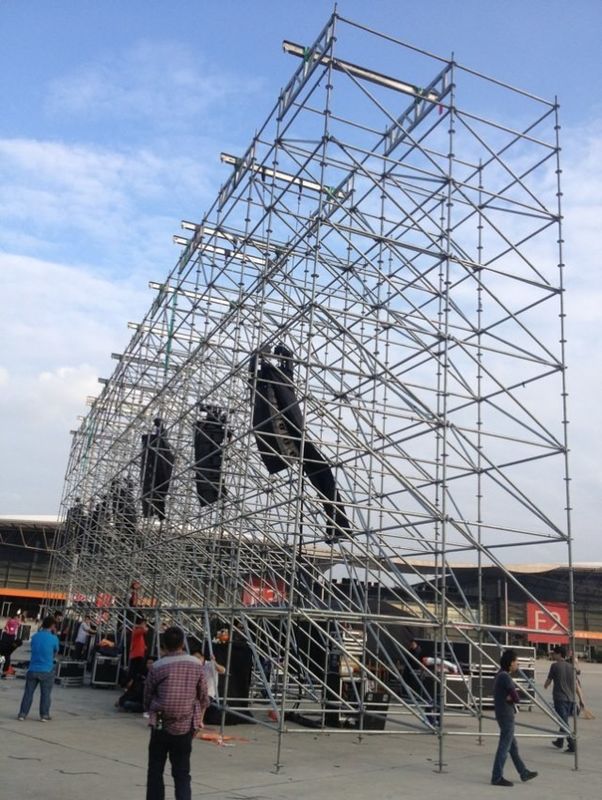 Aluminum Stage Lighting Truss For Trade Show Truss , Corrosion Resistance