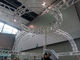 Capriata circolare di illuminazione della vite di alluminio per la mostra sulla cima della capriata fornitore