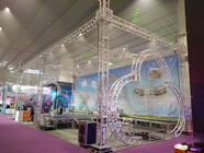 Aluminum Space Stage Lighting Truss Structure 4 Pillar Truss Stand For Concert Event