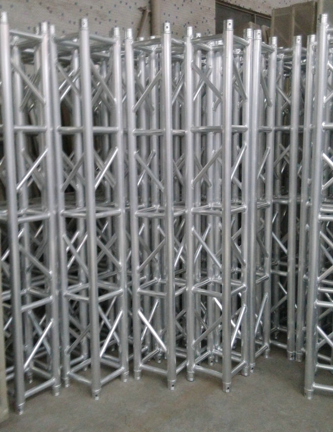 Alta resistenza della corrosione della torre della capriata di alluminio quadrata della fase 0.5M-4M per il concerto di aria aperta, manifestazione